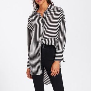 Stripe dolphin blouse